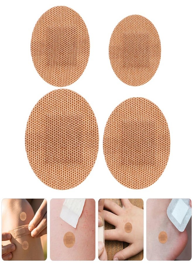 VOSCHOIX Elastic Spot Bandages,100pcs Breathable Small Round Bandage, Adhesive Flexible Fabric Circle Bandaid for Wounds Protection Care in Multiple Sizes - Image 4